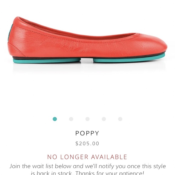 Tieks Poppy never worn  nib  size 10 - Picture 2 of 6